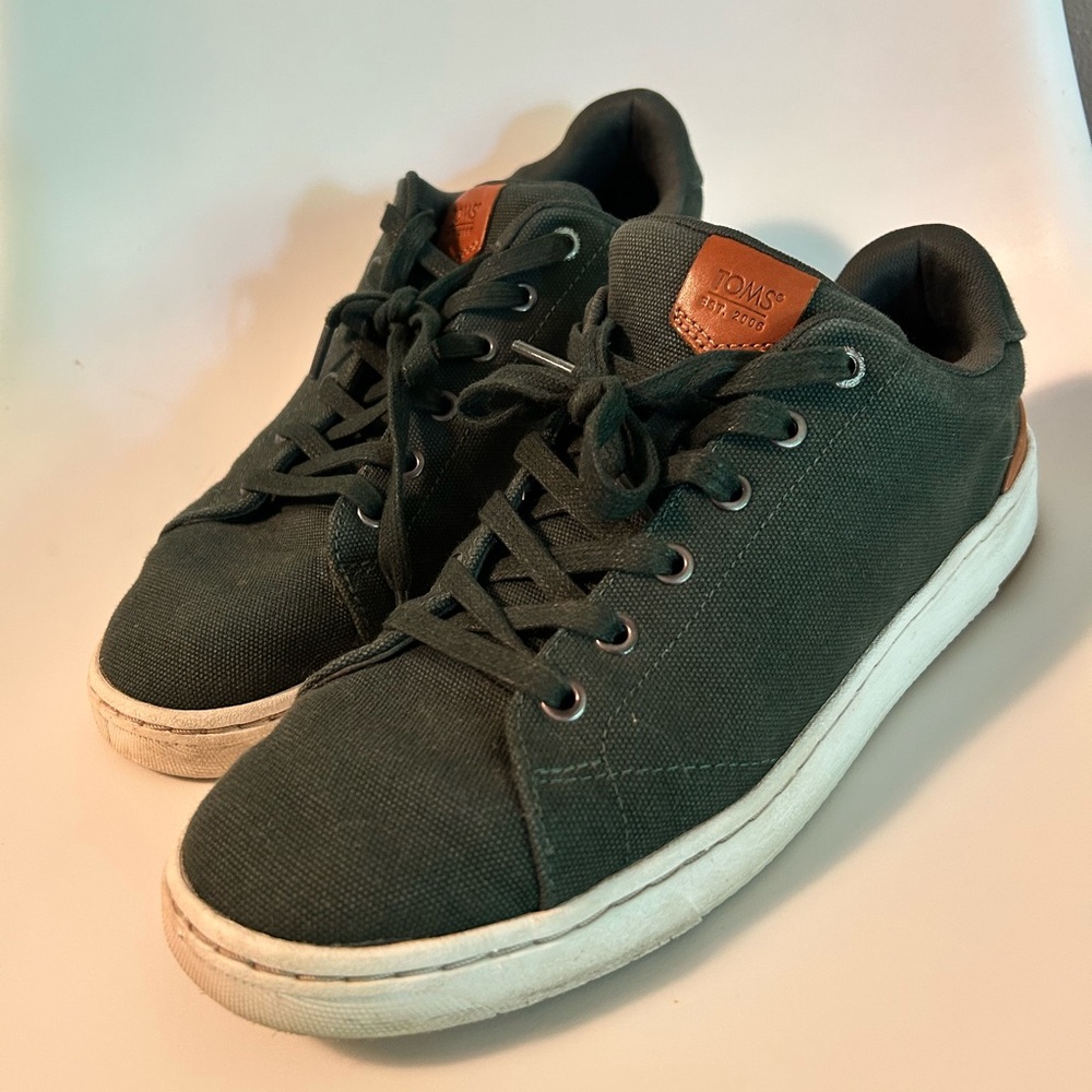 Toms Forest Green TRVL Lite 2.0 Men's Sneakers sz 9 - Picture 9 of 9